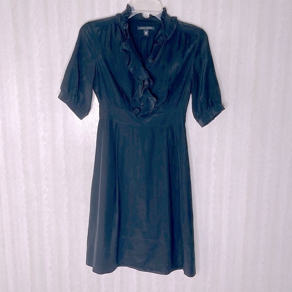 🆕 BANANA REPUBLIC Silk Dress Size 00P - Picture 2 of 5
